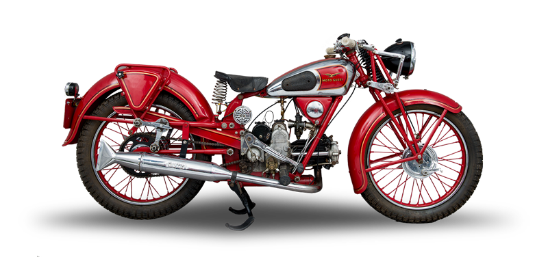 Moto Guzzi, restaurée par ALCE